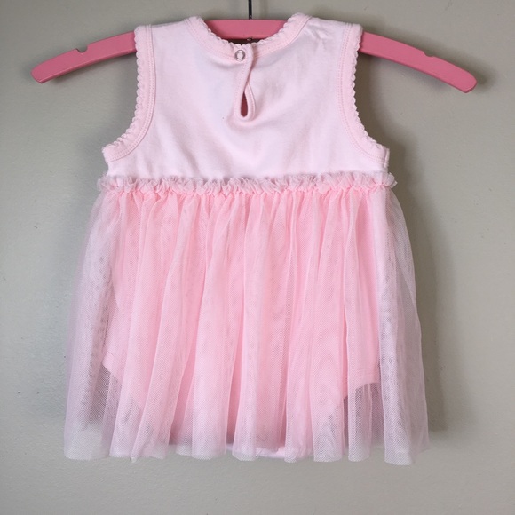 DISNEY World PRINCESS Tulle Pink Pink Dress 24M KBB - Picture 4 of 5